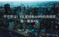 不可思议！YSL蜜桃色WWW的奇葩现象 · 离谱496